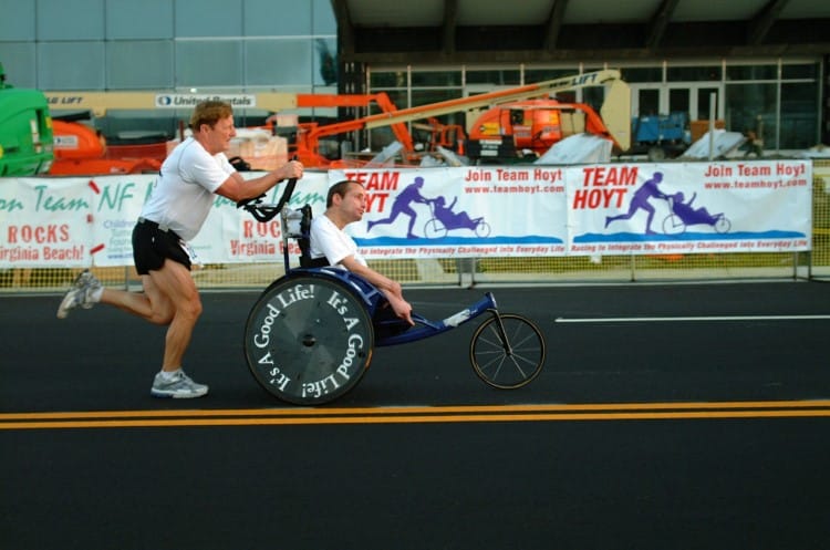 Rick and Dick Hoyt
