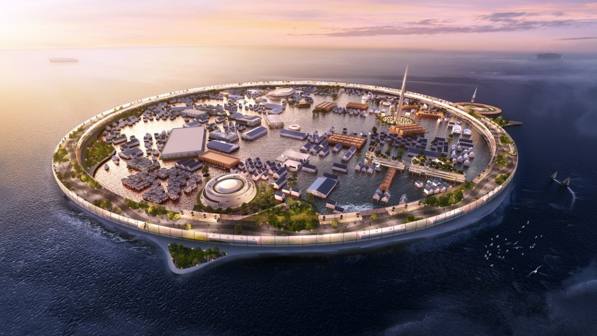 N-Ark Floating City Concept
