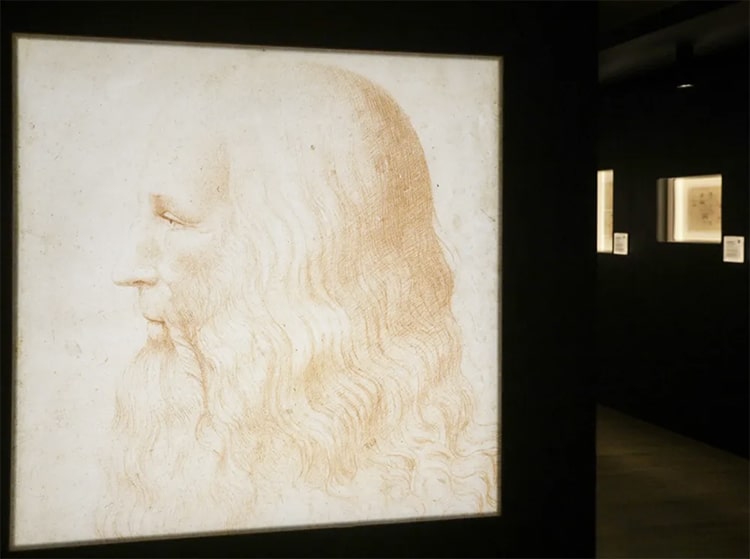 Leonardo Da Vincis Codex Atlanticus Sketches on Exhibit in DC