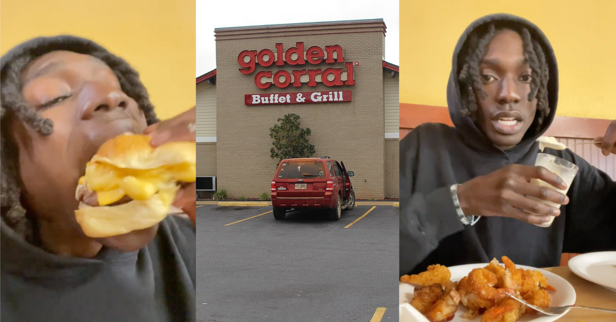 TikTokGoldenCorral Theyre fighting my case right now. Golden Corral Workers Argued About Whether a Customer Could Keep Eating at Their Buffet